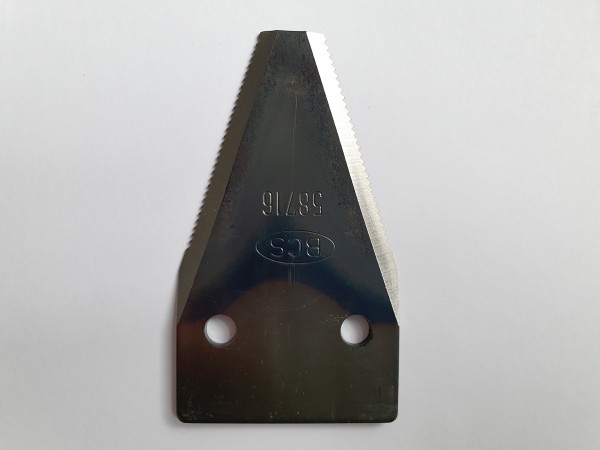 Nož kose ozki Laser luknje 7mm BCS 602,715,620,630..8,8X5cm 